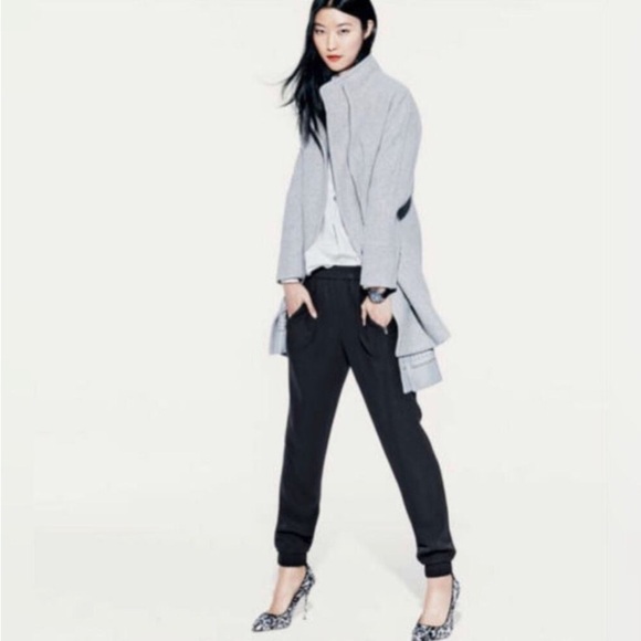 J.Crew Turner Pull On Black Jogger Pants 4 - Picture 1 of 12